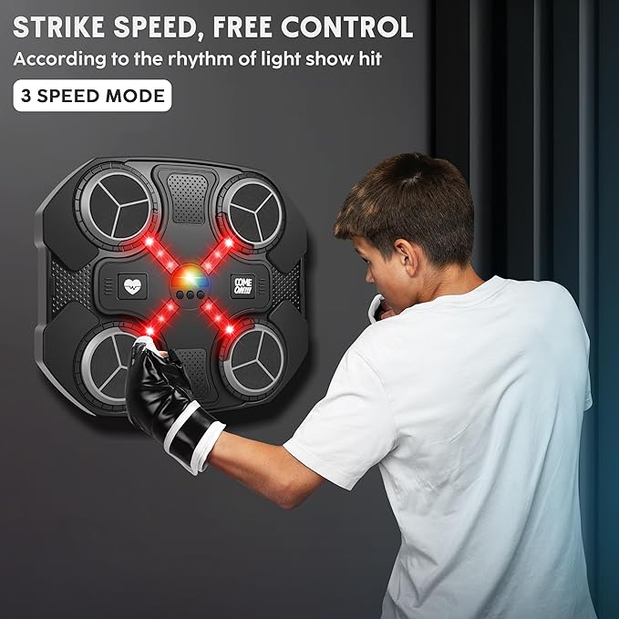 Music Boxing Machine For Kids Rechargeable Boxing Machine